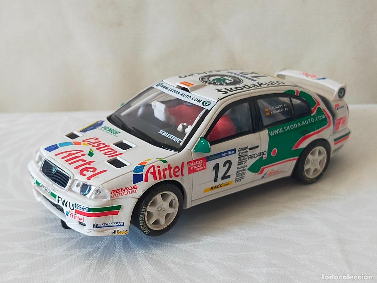 Scalextric: SCALEXTRIC TECNITOYS: SKODA OCTAVIA WRC - Ref 6124: Rally Catalu&ntilde;a Costa Brava: L. Climent/A. Roman&iacute;