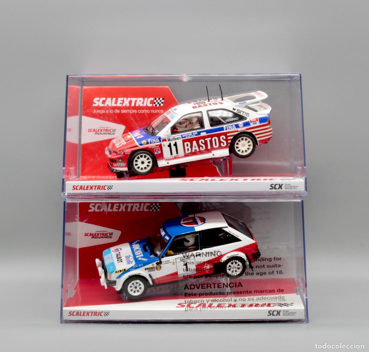 Scalextric: Ford Escort Cosworth Bastos + Talbot Lotus Jocavi (Scalextric)