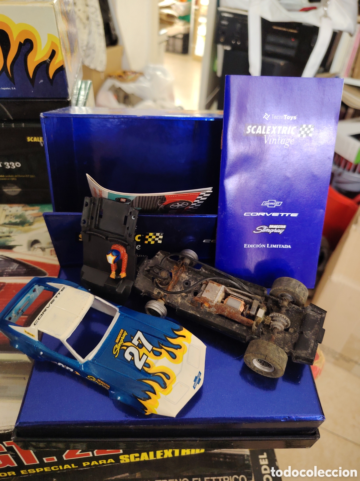 Scalextric: Corvette vintage tecnitoys - Foto 1