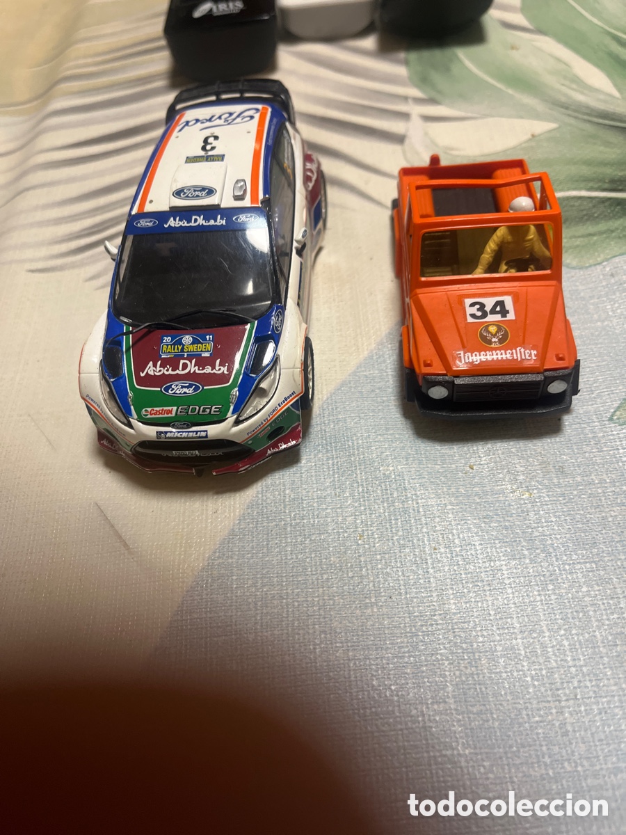 Scalextric: Ford Fiesta Scalextric SCX + carrocer&iacute;a STS