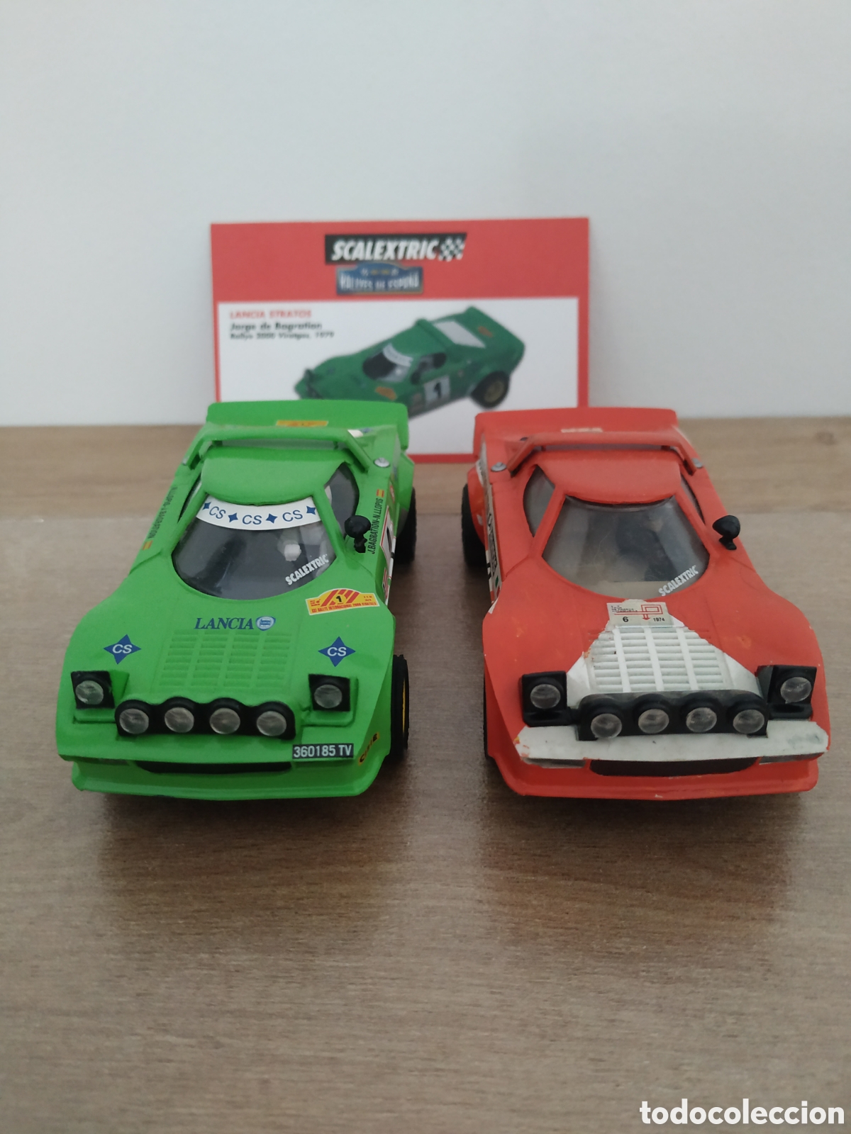 Scalextric: Lote de dos Lancia Stratos de Scalextric Tecnitoys