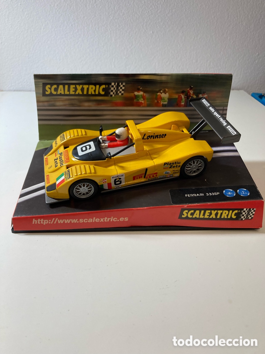 Scalextric: Ferrari 333 SP &ldquo;Pl&aacute;stic Zeta &ldquo;