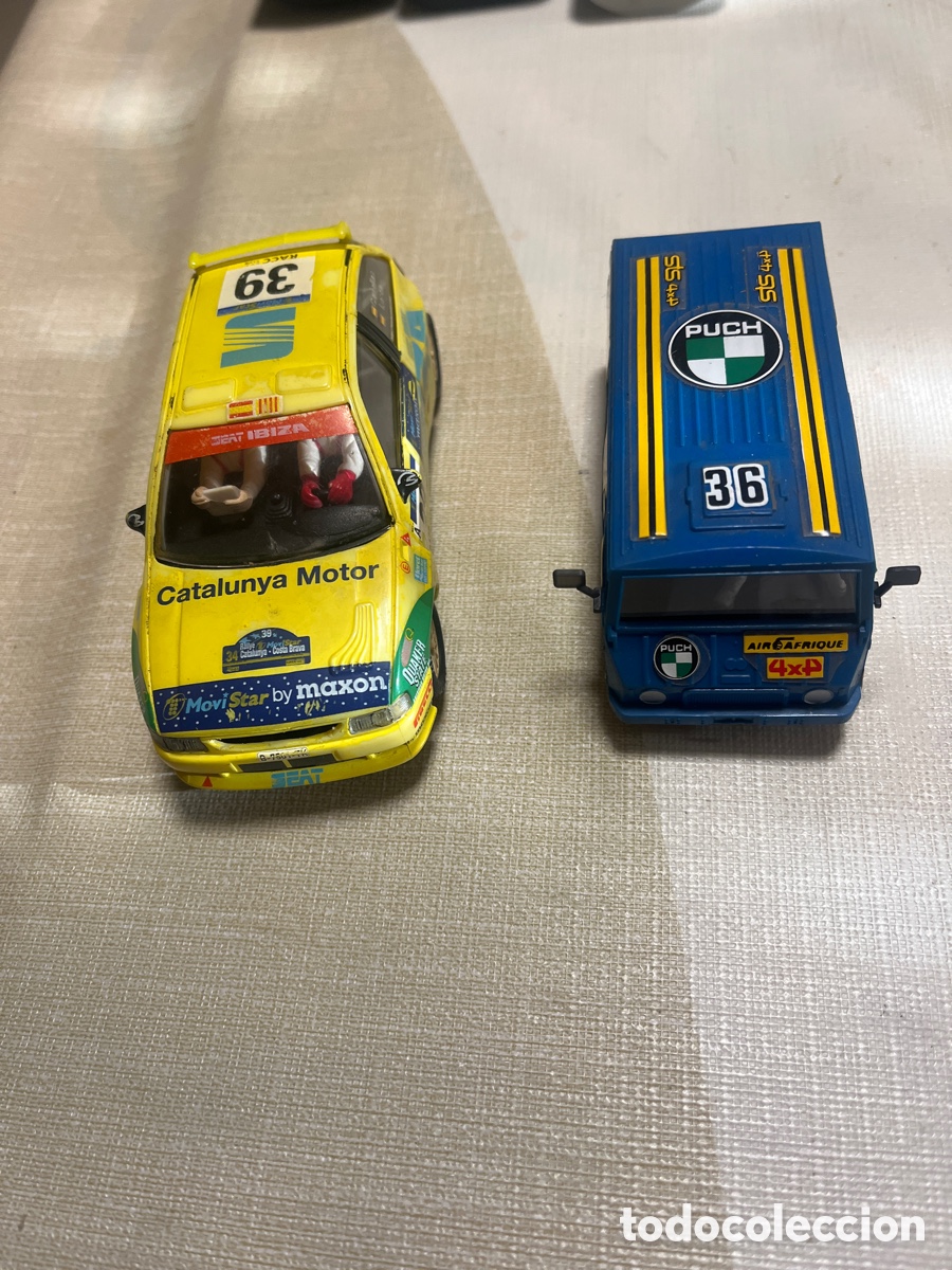 Scalextric: SEAT Ibiza de Scalextric + carrocer&iacute;a STS