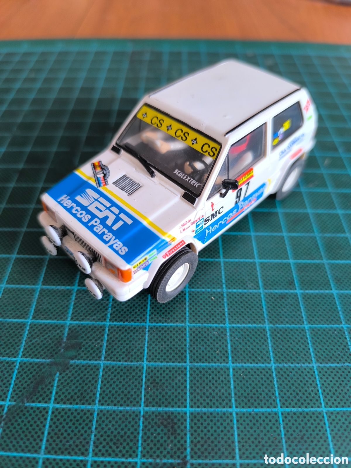 Scalextric: Seat panda Scalextric exin tecnitoys altaya