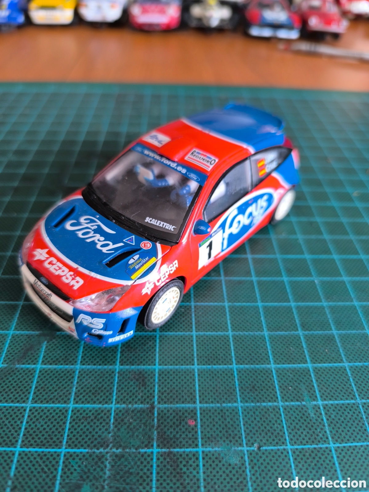 Scalextric: Ford Focus Scalextric tecnitoys altaya exin