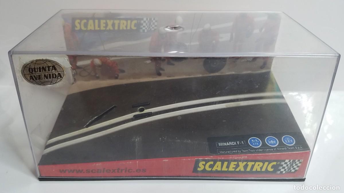 Scalextric: SLOT SCALEXTRIC TECNITOYS CAJA O URNA COCHE MINARDI F-1 G.P. 2000 REF. 6057