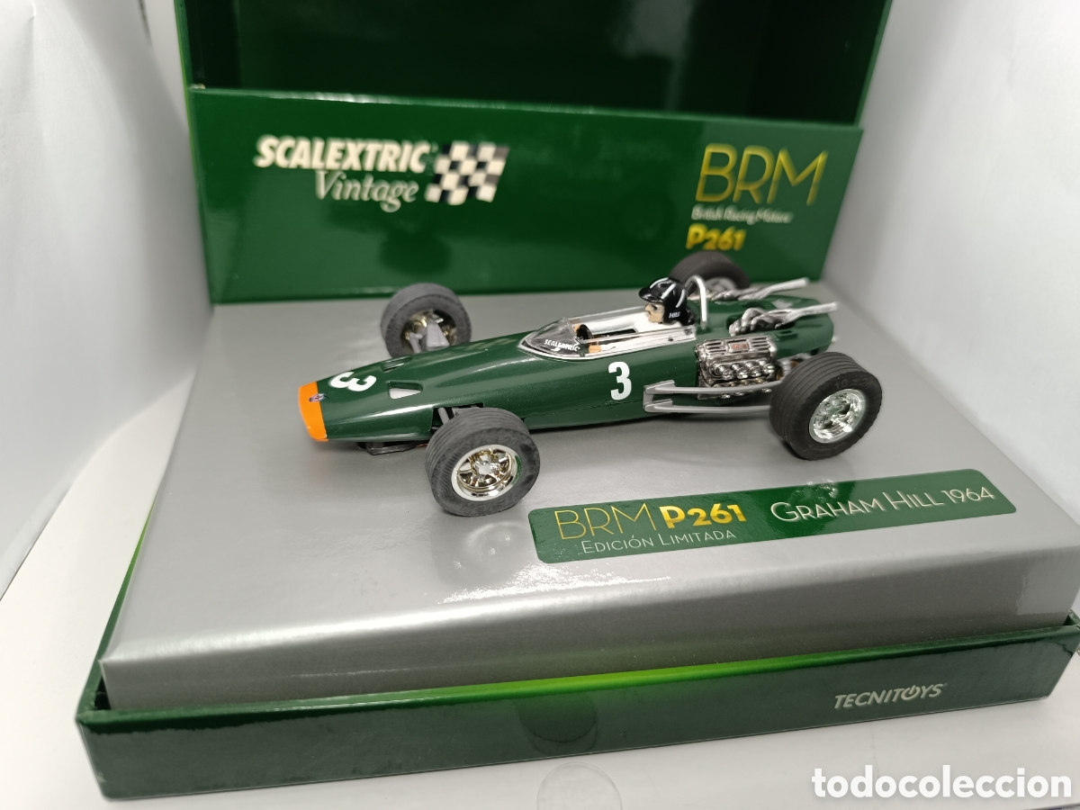 Scalextric: SCALEXTRIC BRM F1 VINTAGE TECNITOYS 6255
