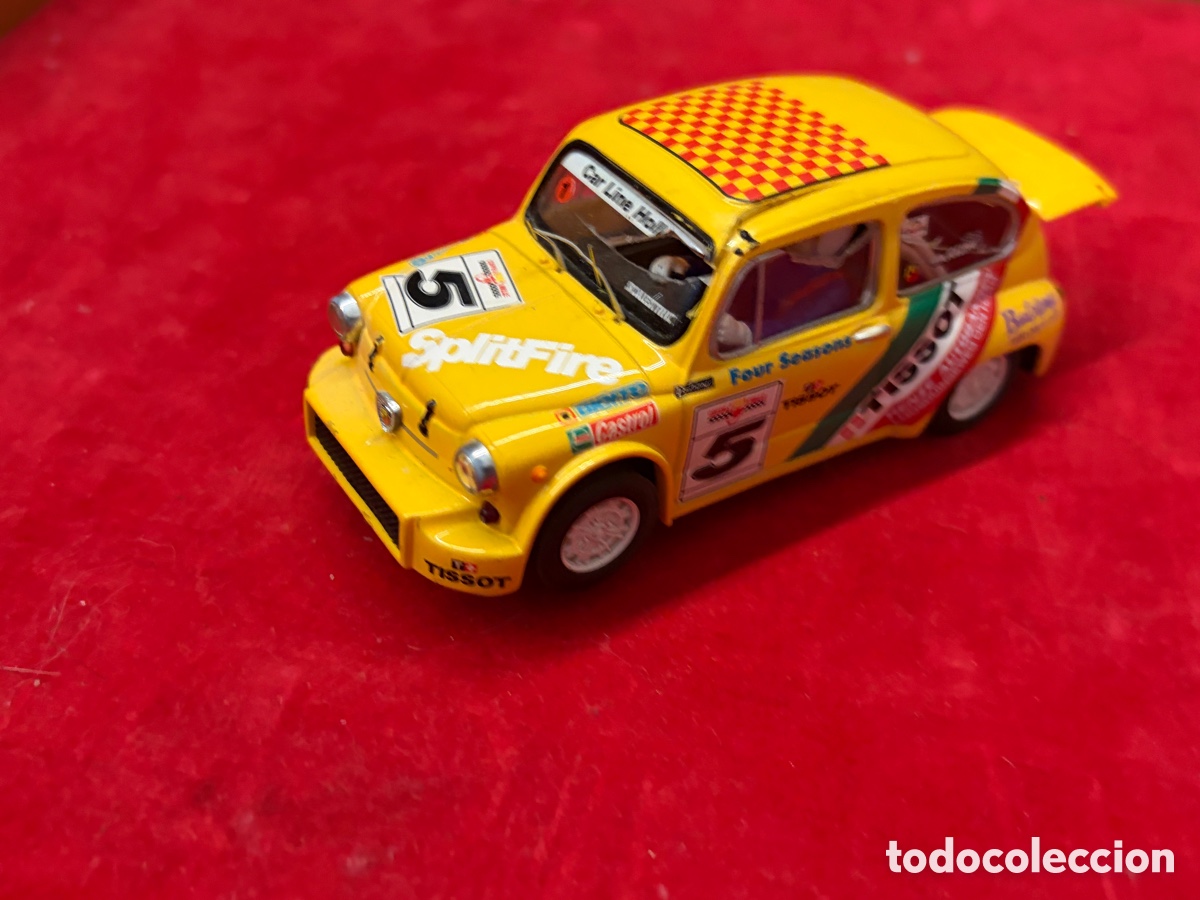 Scalextric: ABARTH 1000 scalextrix coche naranja - Foto 2