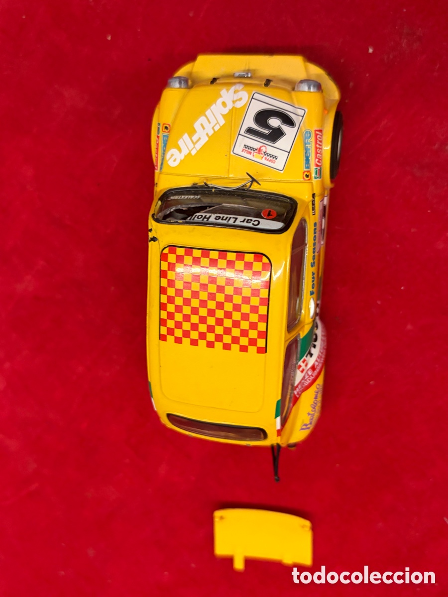 Scalextric: ABARTH 1000 scalextrix coche naranja - Foto 3