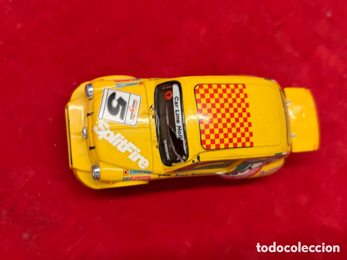 Scalextric: ABARTH 1000 scalextrix coche naranja - Foto 4
