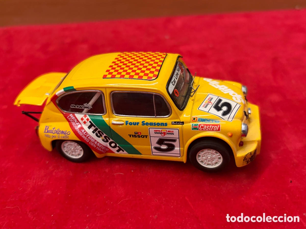 Scalextric: ABARTH 1000 scalextrix coche naranja - Foto 8
