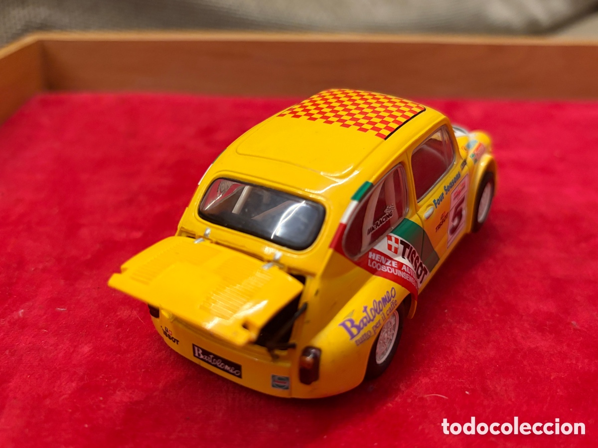 Scalextric: ABARTH 1000 scalextrix coche naranja - Foto 9