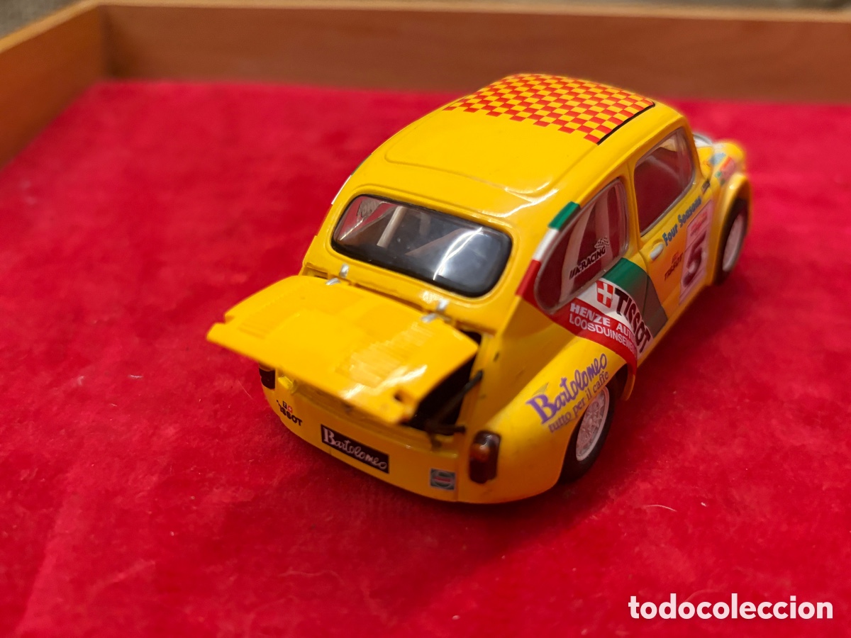 Scalextric: ABARTH 1000 scalextrix coche naranja - Foto 11