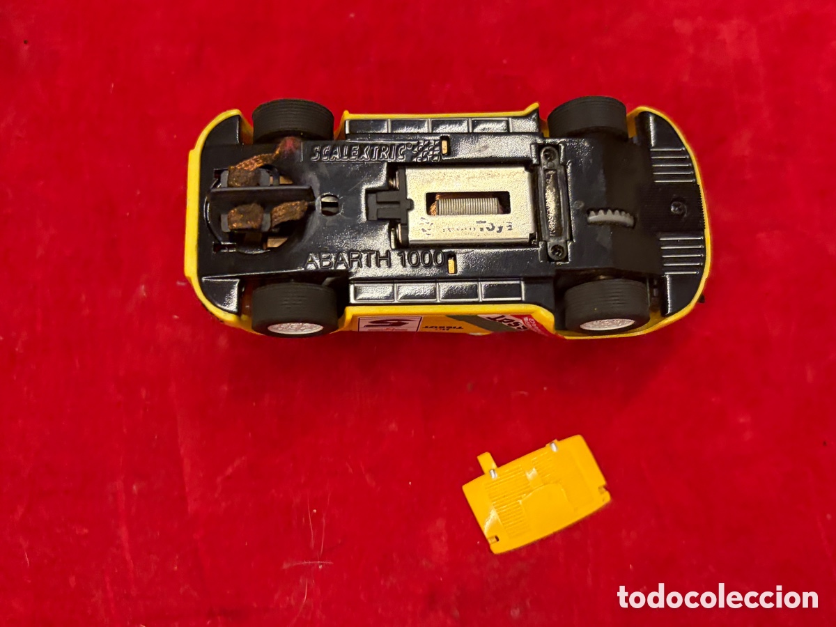 Scalextric: ABARTH 1000 scalextrix coche naranja - Foto 12