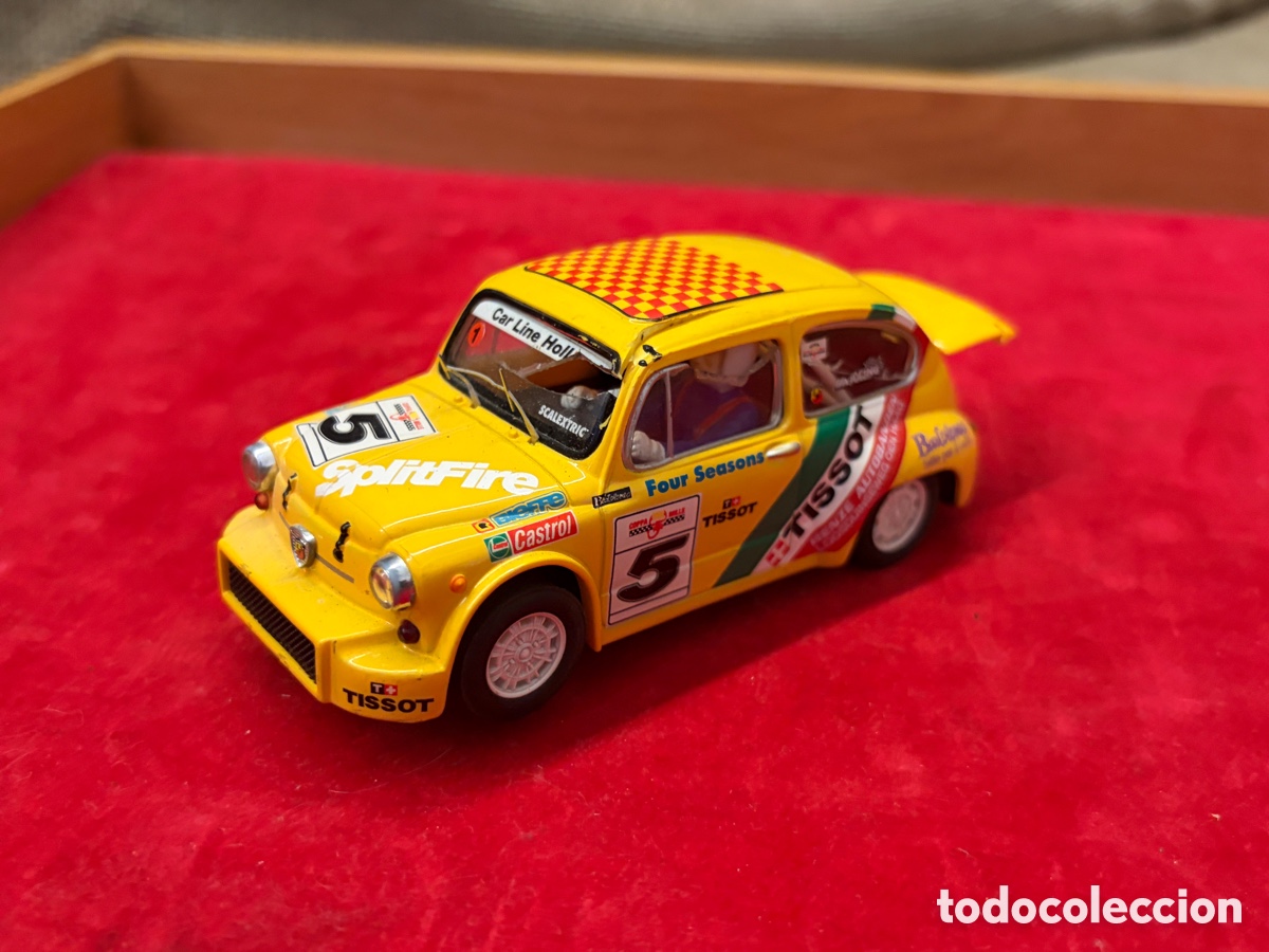 Scalextric: ABARTH 1000 scalextrix coche naranja