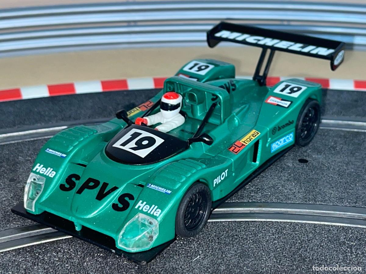 Scalextric: 77- Scalextric TecniToys Super Sport LMC SPVS #19 Ref. 6071 a&ntilde;o 2001 slot car 1:32 scx