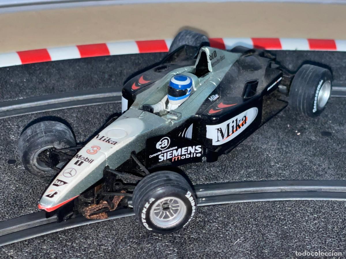 Scalextric: 105- Scalextric TecniToys McLAREN MP4/16 F1 F-1 #3 Mika Mercedes-Benz slot car 1:32 scx mc laren