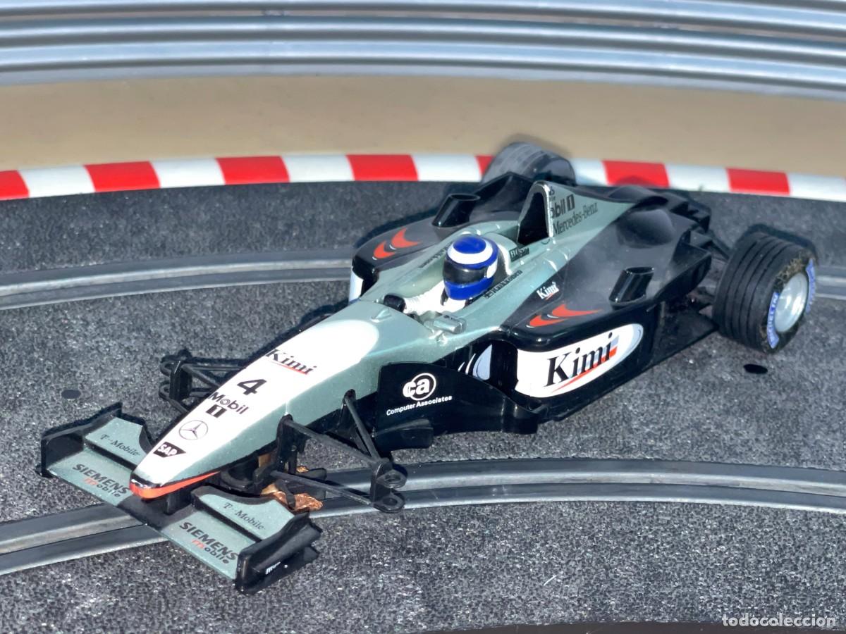 Scalextric: 106- Scalextric TecniToys McLAREN MP4/16 F1 F-1 #4 Kimi Mercedes-Benz slot car 1:32 scx mc laren