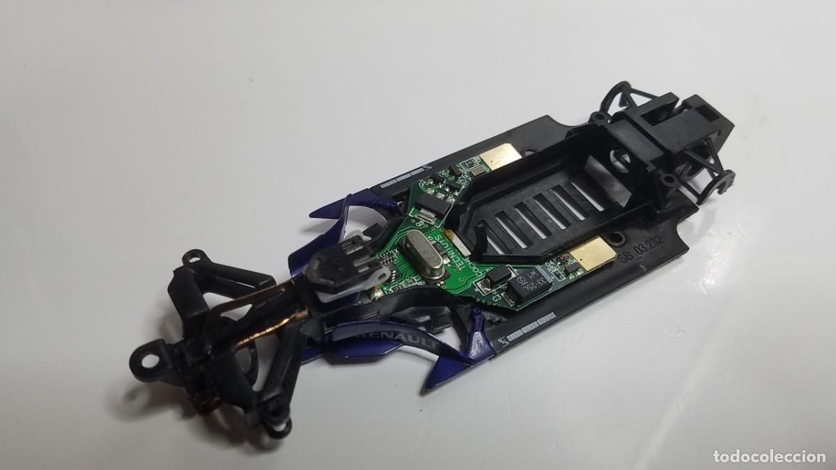 Scalextric: SLOT SCALEXTRIC SCX TECNITOYS DIGITAL SYSTEM CHASIS CON CHIP F1 F-1 RENAULT ING TEAM