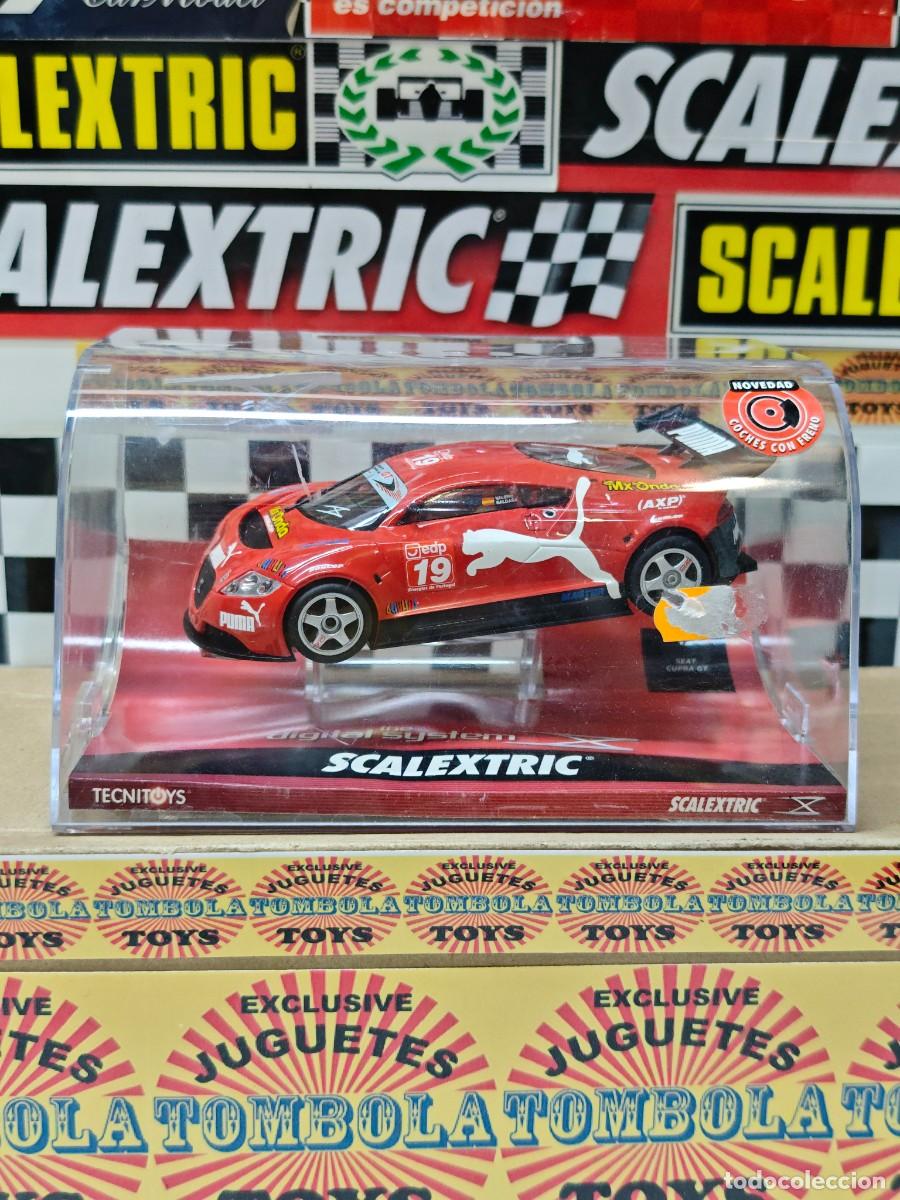 Scalextric: DIGITAL SEAT CUPRA GT PUMA DIGITAL SCALEXTRIC FLY SPIRIT AUTOART