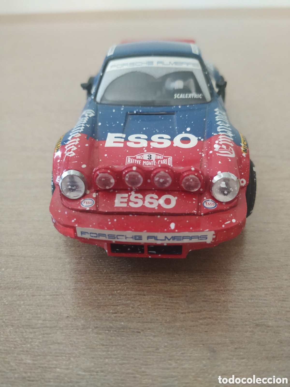 Scalextric: PORSCHE 911 CARRERA RS DORSAL 8 JL THERIER i M VIAL de SCALEXTRIC Tecnitoys Rally Monte Carlo 1992
