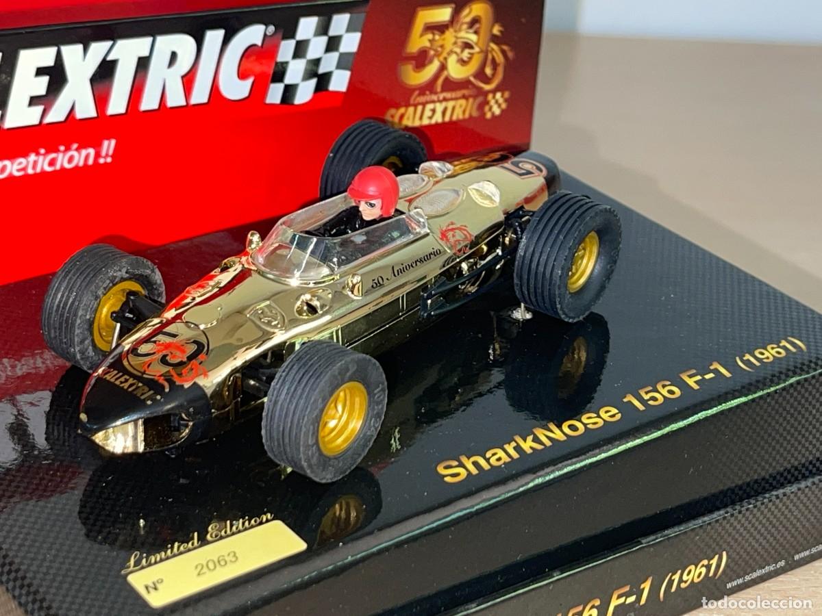 Scalextric: Scalextric SharkNose 156 F-1 (1961) 50 Aniversario Limited Edition Ref A10106S300 a&ntilde;o 2012 TecniToys