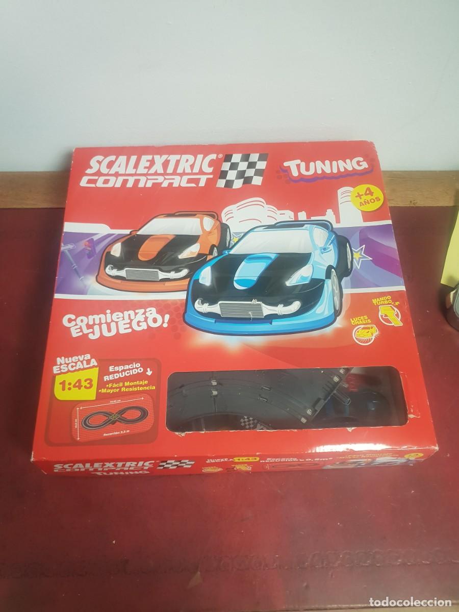 Scalextric: Scalextric compact tuning escala 1/43 caja coches accesorios