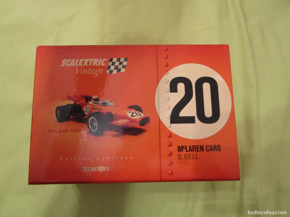 Scalextric: Coche de slot McLaren M9A de Derek Bell, de Scalextric Vintage