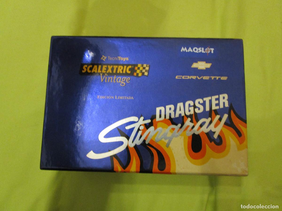Scalextric: Coche Scalextric Tecnitoys Vintage Dragster Corvette Stingray