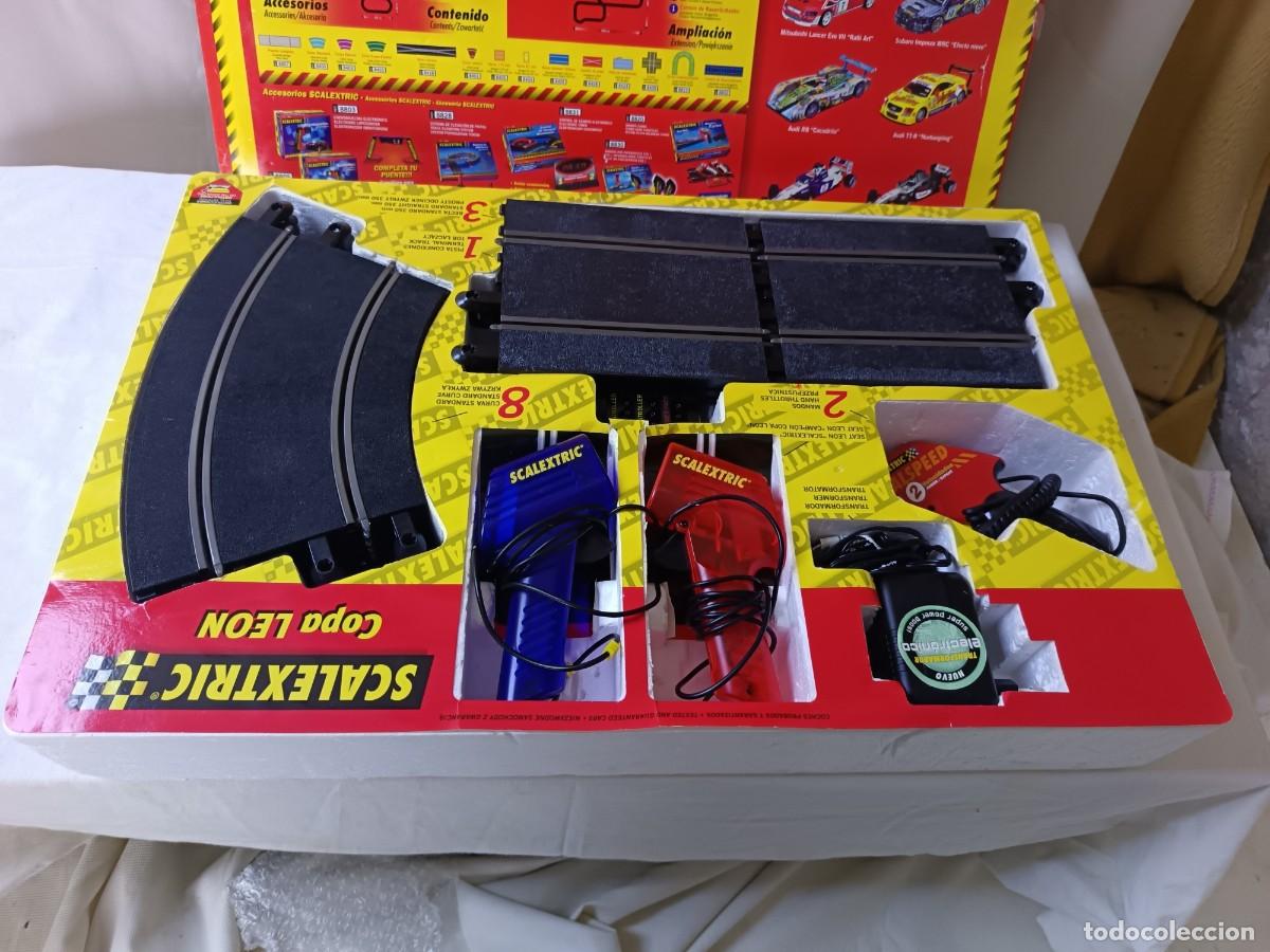 Scalextric: Scalextric, Copa Le&oacute;n, en su caja original, TecniToys