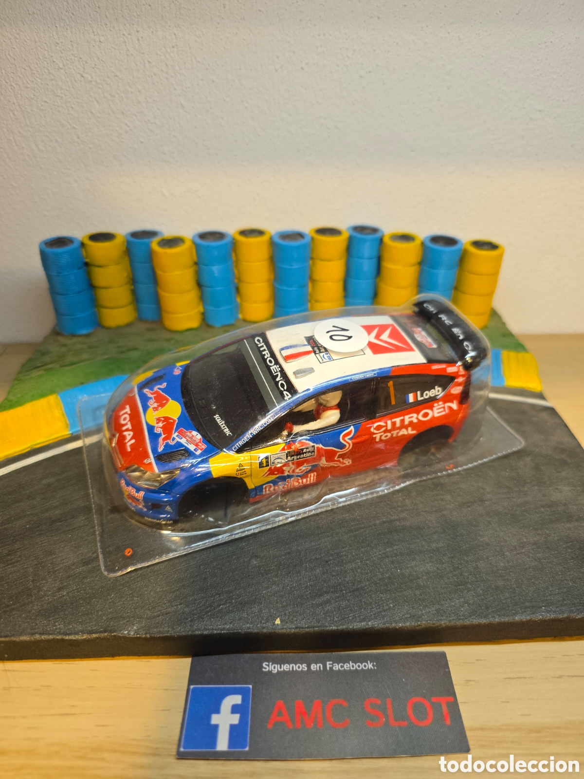 Scalextric: CARROCERIA CITROEN C4 RED BULL SCALEXTRIC NUEVA
