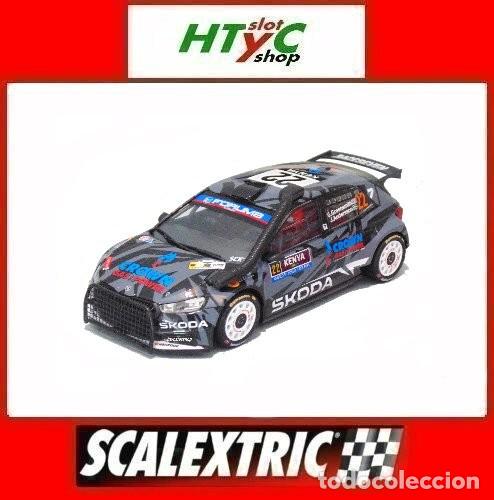 Scalextric: SCALEXTRIC SKODA FABIA RS #22 RALLY SAFARI KENYA 2025 GREENSMITH U10620S300