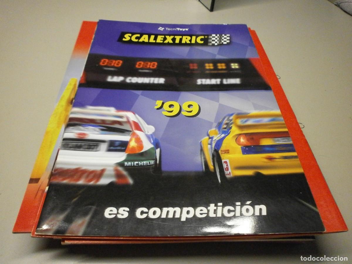 Scalextric: catalogo scalextric tecnitoys 1999