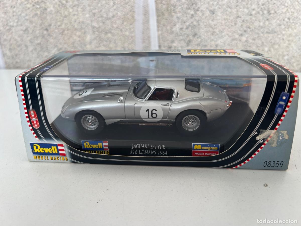 Scalextric: JAGUAR E TYPE 16 LE MANS 1964 REVELL SLOT CARS