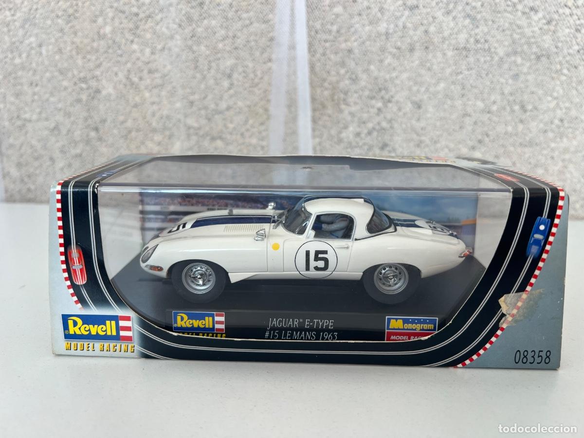 Scalextric: JAGUAR E TYPE 15 LE MANS 1963 REVELL SLOT CARS