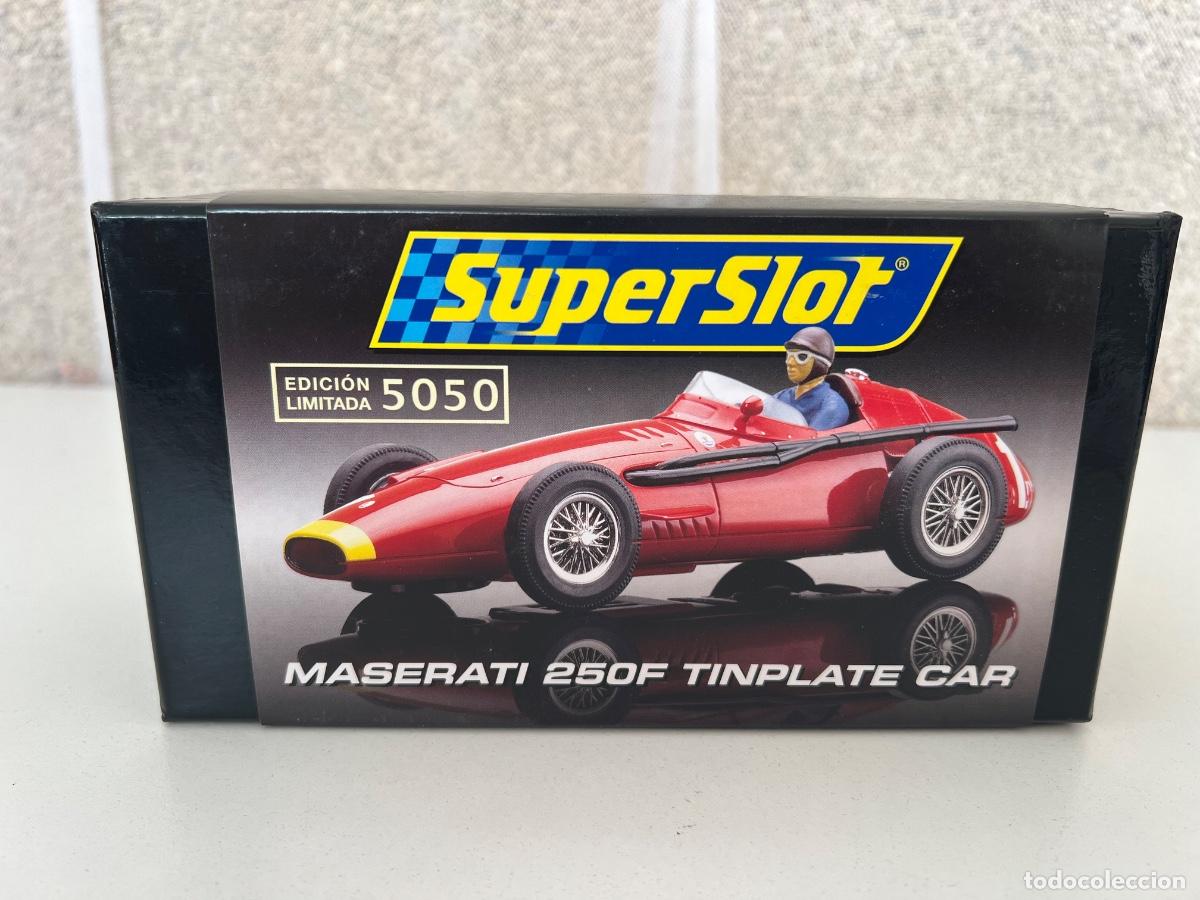 Scalextric: MASERATI 250 TINPLATE CAR SUPERSLOT SCALEXTRIC