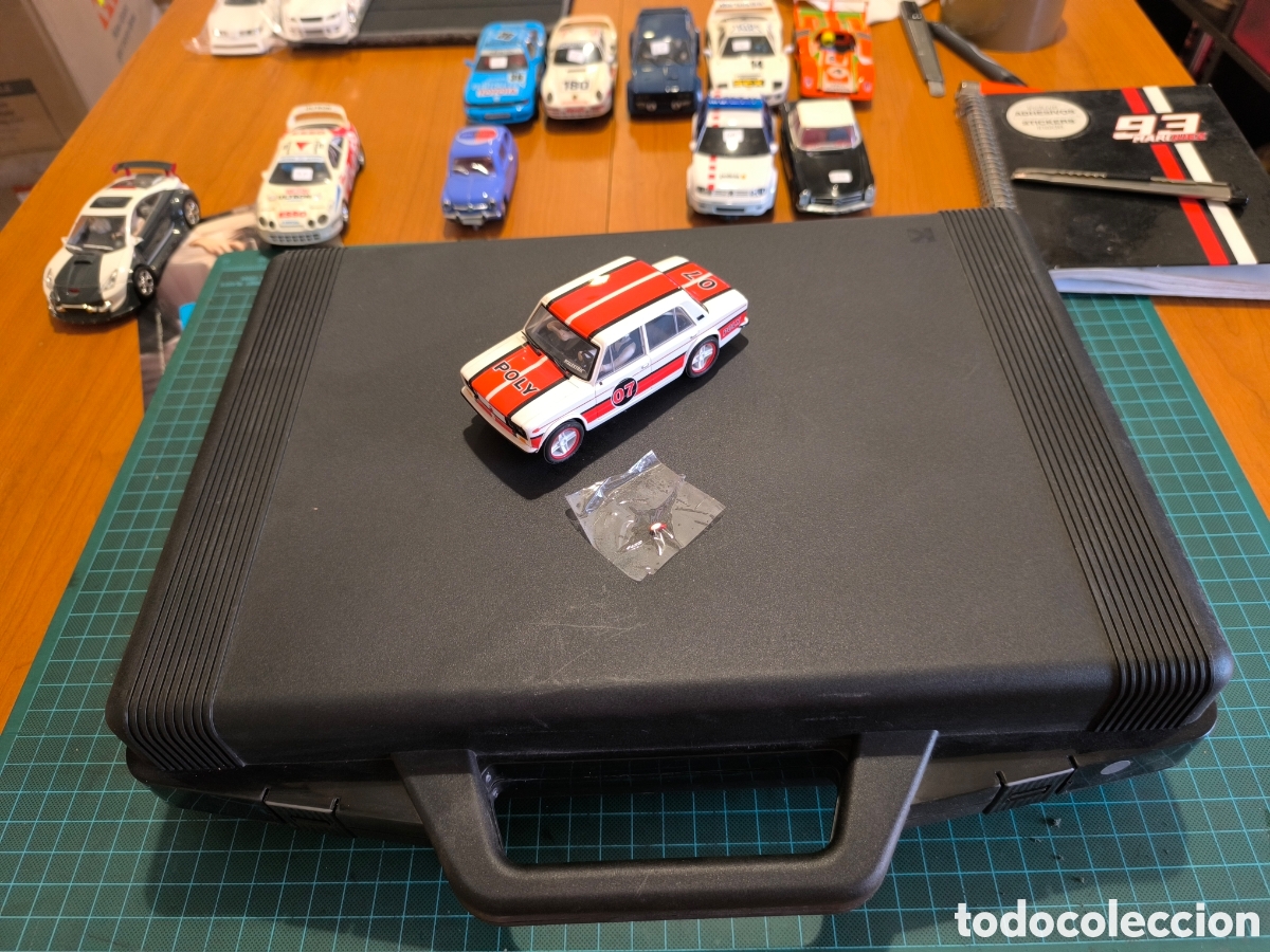 Scalextric: Lote Seat 1430 Poly Scalextric tecnitoys y malet&iacute;n altaya