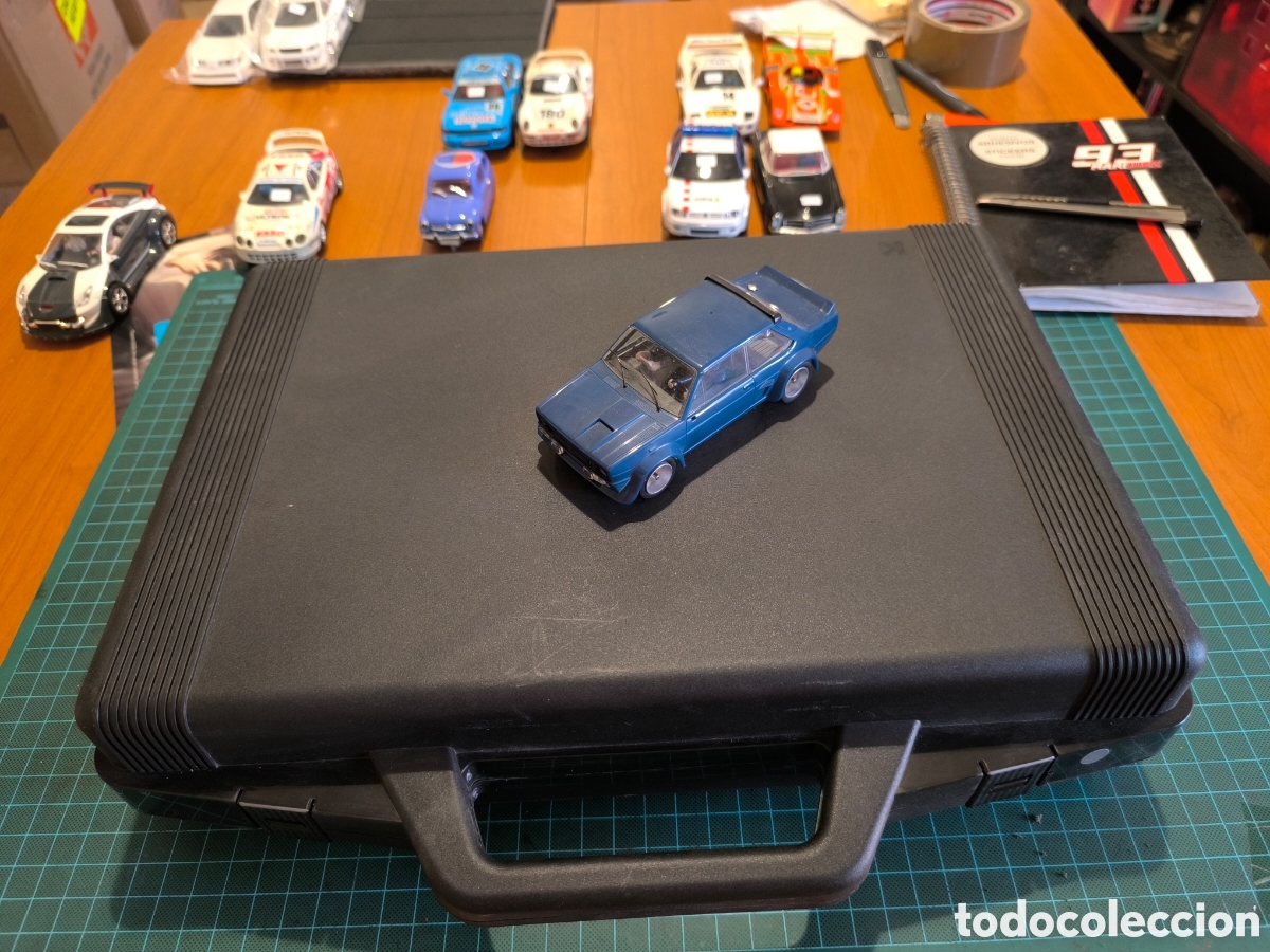 Scalextric: Lote Fiat 131 Scalextric tecnitoys y maletin