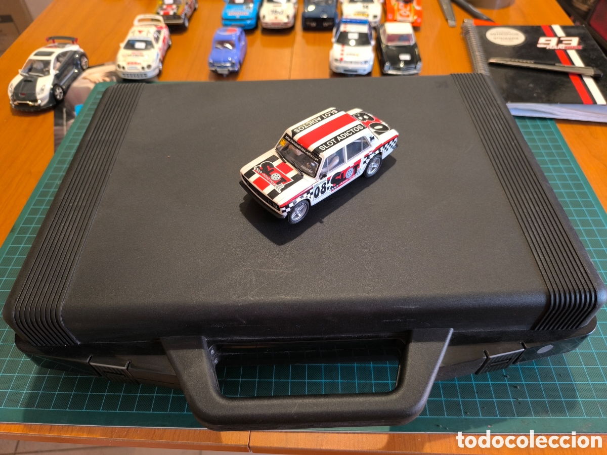 Scalextric: Lote Seat 1430 Scalextric tecnitoys slotadictos y maletin altaya