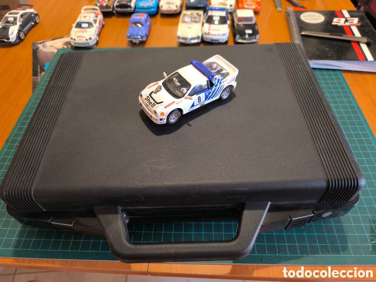Scalextric: Lote Ford RS200 altaya y malet&iacute;n Scalextric