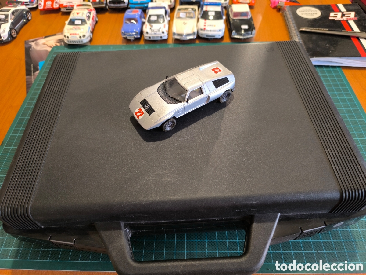 Scalextric: Lote malet&iacute;n altaya y Mercedes c111 wankell Scalextric
