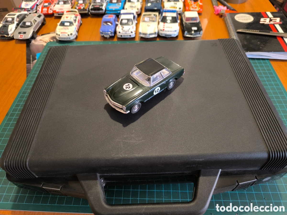Scalextric: Lote malet&iacute;n altaya y Mercedes 250 Scalextric
