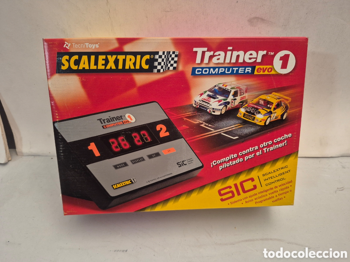 Scalextric: SCALEXTRIC TECNY TOYS 8801- TRAINER COMPUTER EVO 1, NUEVO