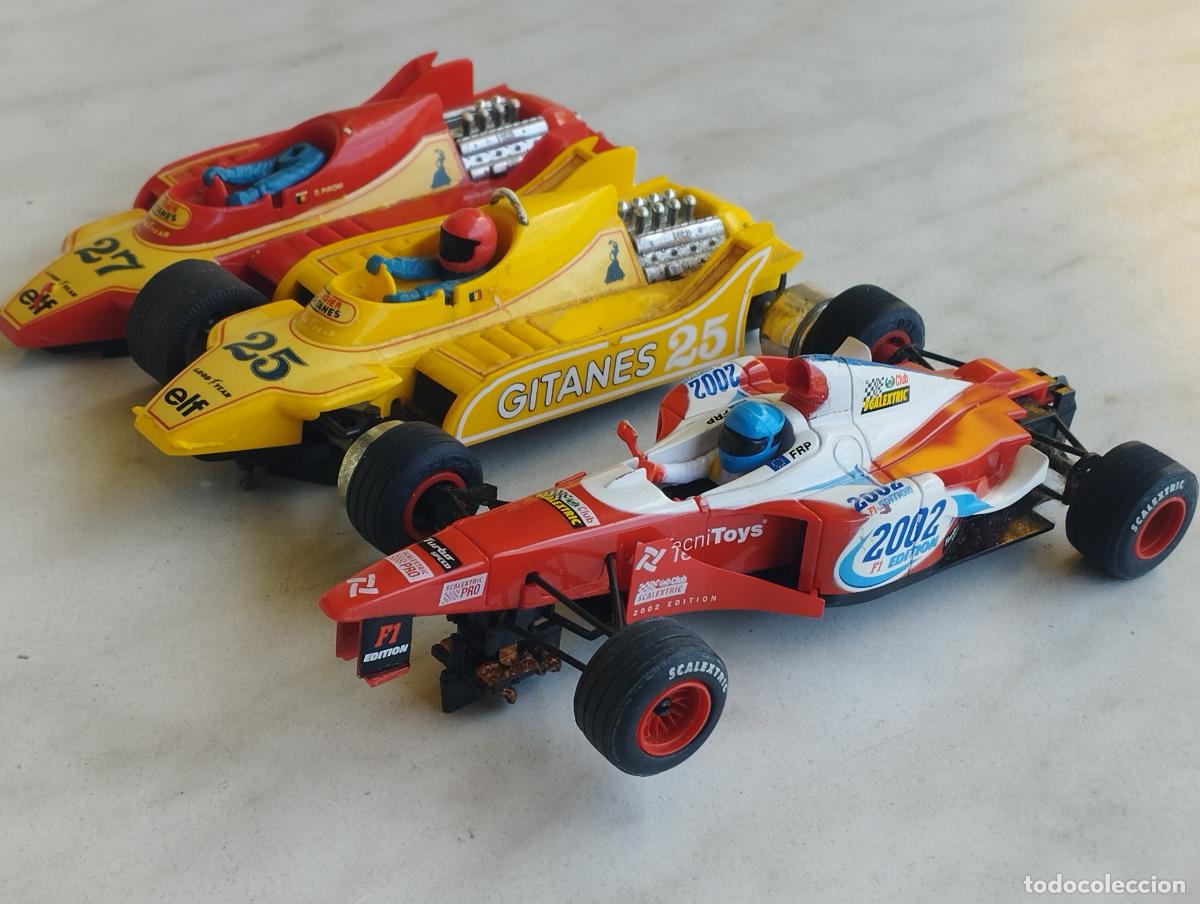 Scalextric: LOTE DESGUACE CLUB 2002 F1 EDITION SCALEXTRIC Y LIGIER GITANES SCALEXTRIC EXIN