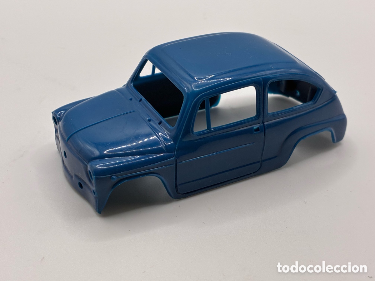 Scalextric: CARROCERIA SEAT 600 AZUL SCALEXTRIC