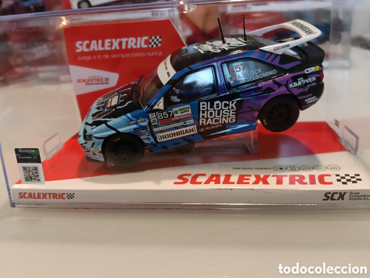 Scalextric: Ford Escort L&iacute;a Block de Scalextric