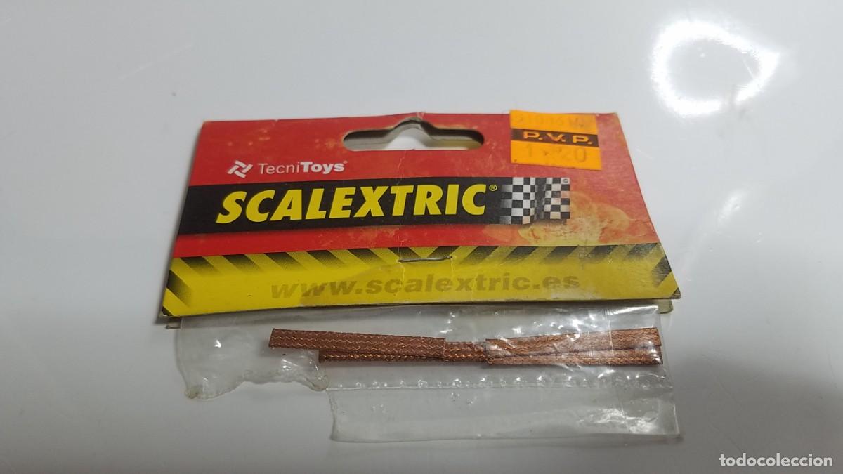 Scalextric: SLOT SCALEXTRIC TECNITOYS BLISTER BOLSA 4X TRENCILLAS MOTOR REF. 8614