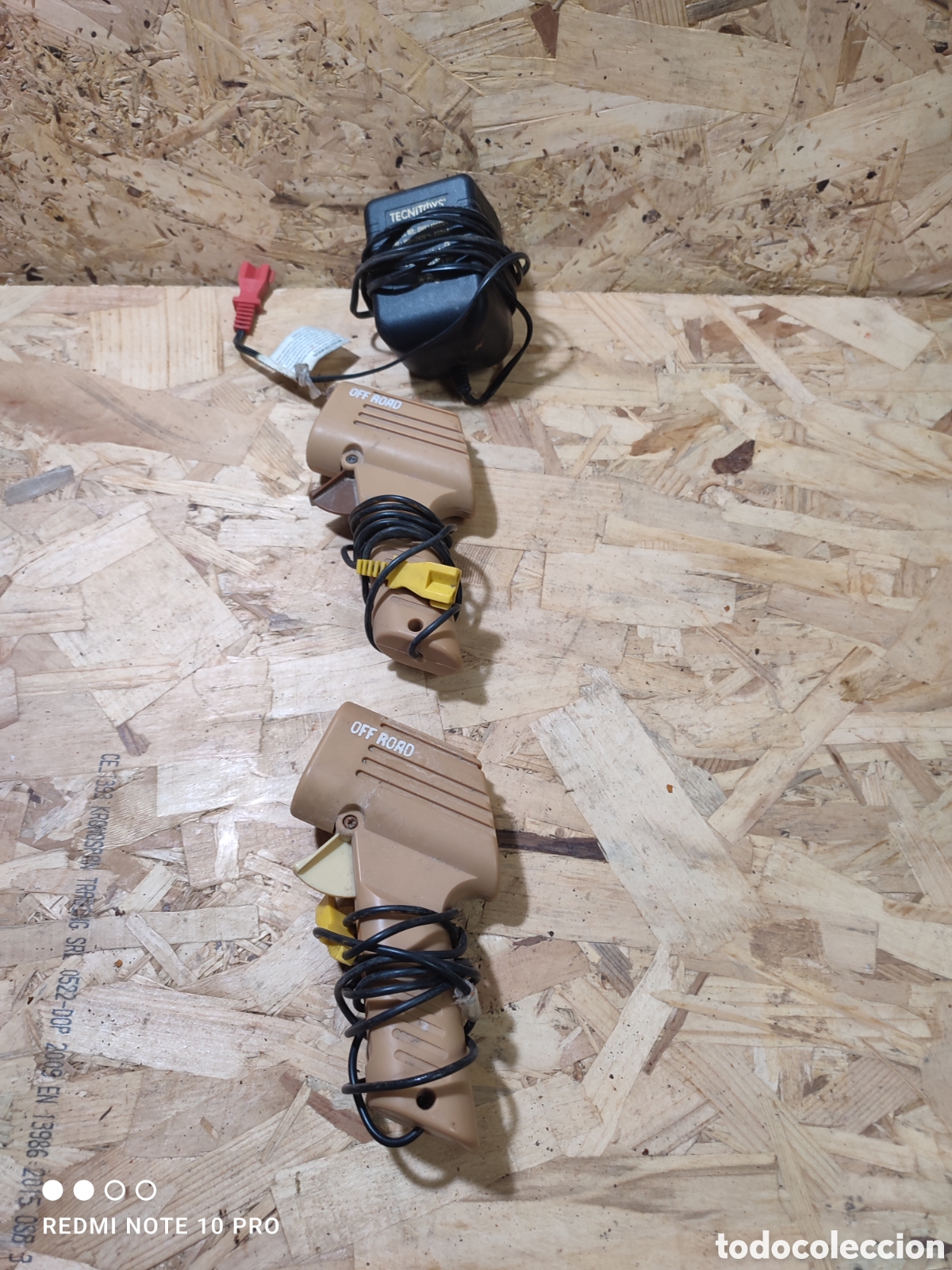 Scalextric: Lote Scalextric Tecnitoys Off Road, dos mandos y transformador. No probados.