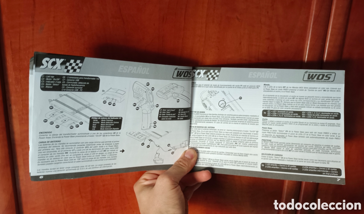 Scalextric: Manual instrucciones scalextric wos - Foto 2