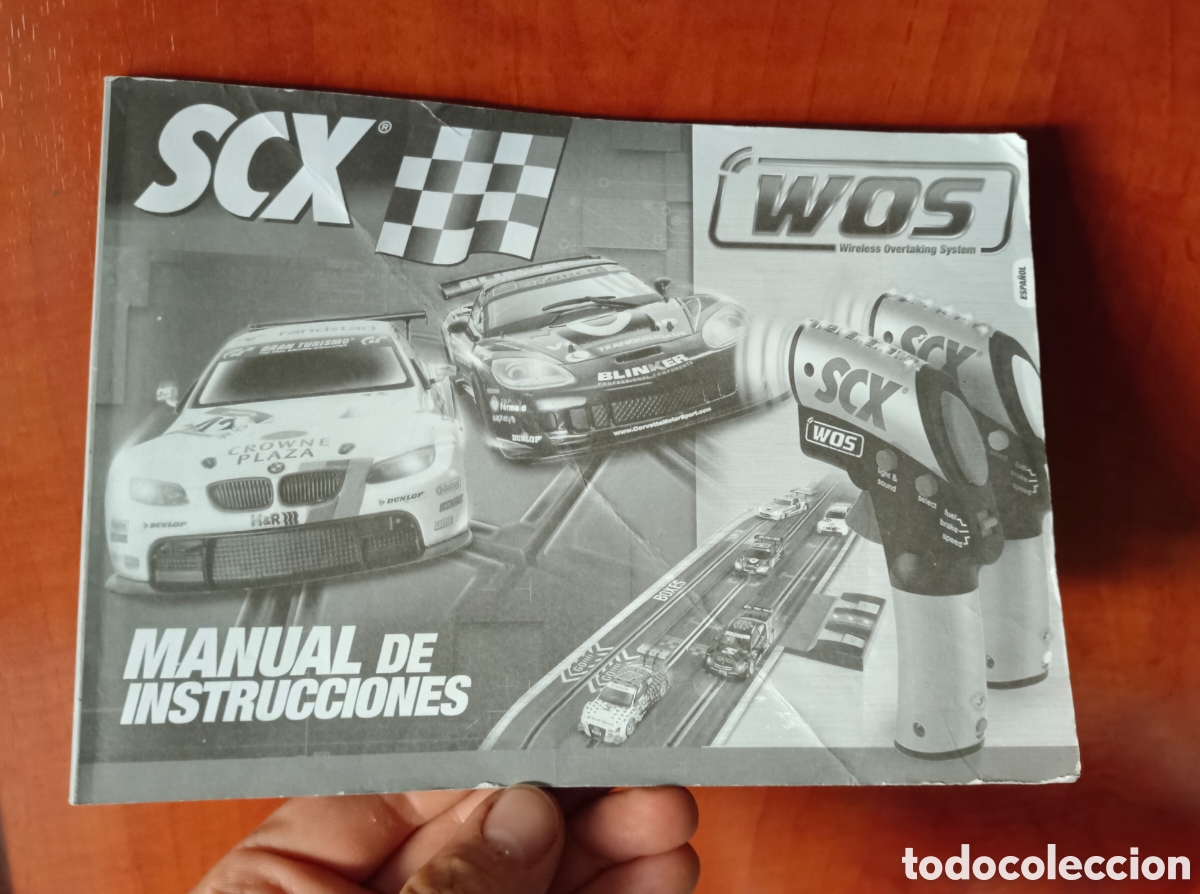 Scalextric: Manual instrucciones scalextric wos - Foto 1